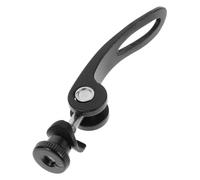 GALPADA Pince à Dégagement Rapide pour Collier de Selle de Vélo, Levier de Dégagement Rapide M5x32 Mm, Plastique et Métal, Noir, pour Vélo Pliant, Voyage et Activités de Plein Air