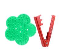 GALPADA Pince à Épines pour Rosier Kit 3 Pièces Outil D’enlèvement des Épines Et Feuilles pour Jardinage Outil Manuel Ressort Rouge pour Fleuriste Et Entretien du Jardin