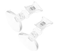 GALPADA Pince à Ventouse pour Maintenir Algues 2pcs pour Algues en Plastique Sécurisé à n'importe Profondeur Accessoire pour Aquarium Le Fish Tank