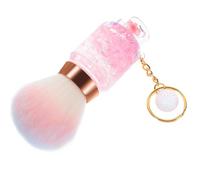 GALPADA Pinceau à Blush et Fond de Teint de Réservoir d'Essence Porte-Clés, Pinceau de Maquillage pour Poudre Matifiante et Beauté Maquillage
