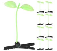 GALPADA Pinces à Cheveux Pousse de Haricot Lot de 40 Vert Accessoires Cheveux Garçon et Filles pour École et Fêtes Mini Barrettes Confortables pour Maintenir Mèche