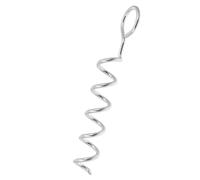 GALPADA Piquet d'attache en Acier Spiralé pour Chien Poignée, Piquet De Terre Robuste De Taille Moyenne, Ancrage Extérieur pour Jardin Et Enclos, Accessoire Portable pour Animaux