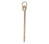 GALPADA Piquet d'attache en Fer Robuste pour Chien et Tente, Ancrage Sol Facile à Installer, Stabilité Extérieure Assurée pour Usage en Plein Air