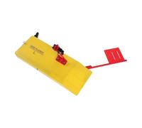 GALPADA Planche de Déviation pour Pêche la Traîne en Kayak ou Bateau, Accessoire Pêche en Abs Jaune avec Angles de Contrôle Réglables Enchevêtrements