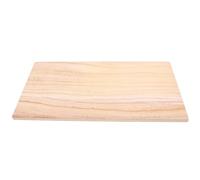 GALPADA Planche en Bois Massif Rectangulaire 50x20cm pour Étagères Murales, Finition Polie Lisse, Structure Porteuse Solide, pour Salle de Bain et Rangement à Domicile