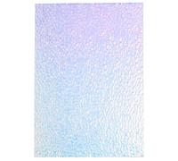 GALPADA Plaque Acrylique 1 PC Effet Holographique Iridescent Taille Moyenne Feuille Acrylique pour Photographie d'Ongles et Loisirs Créatifs Accessoire Polyvalent pour Présentoir Nail