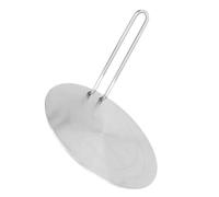 GALPADA Plaque Adaptateur Induction en Acier Inoxydable Poignée Amovible, Diffuseur de Chaleur pour Cuisinière Électrique, Accessoire Cuisine Sûr et Pratique