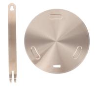 GALPADA Plaque D'adaptation 1 Set pour Cuisinière à Gaz en Acier Inoxydable Diffusion Chaleur pour de Lait et Casseroles