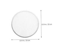 GALPADA Plaque de Cuisson Ronde Aluminium pour Pizza Perforée Antiadhésive Ventilation Optimale pour Cuisson Homogène Plateau Multifonction pour Usage Domestique et Professionnel