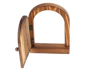 GALPADA Plaque de D'interrupteur Compatible en Bois Massif de Porte, Autocollante Décorative et Cuisine et Salle de Bain