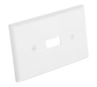 GALPADA Plaque Murale D’interrupteur Simple 1 Pièce 118 Type Américain, Plaque de Recouvrement Électrique Compatible, Finition Résistante la Poussière pour Maison et Bureau