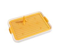 GALPADA Plateau Toilette Chien Épais pour Chiots avec Bac Litière Accessoire Maison pour Propreté et Pratique à Habitude Fixe et Hygiène Animaux