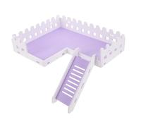 GALPADA Plateforme de Jeu pour Hamster Accessoire de Cage pour Petits Animaux Décoration DIY Échelle Flexible pour Exercices et des Rongeurs