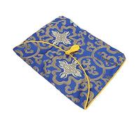 GALPADA Pochette De Rangement pour Écrits Bouddhistes Musique Brocart Rétro Pratique pour Étudiants