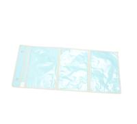 GALPADA Pochette D'œuvre d'art pour Élèves, Format A4, Bleu, Plastique | Léger et Résistant à Déchirure, Design Simple, Texture Fine, pour Enseignants et Étudiants