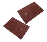 GALPADA Pochette Organisateur de Testament en Velours Côtelé Marron, 2 Pièces, Portable et Peu Encombrante, Style Tibétain Traditionnel, pour Voyage et Pèlerinage