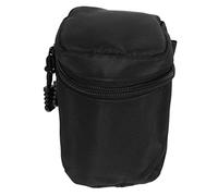 GALPADA Pochette pour Lentilles en Nylon Étanche Et Résistante Aux Chocs Taille s pour Appareil Photo DSLR Compact Léger Et Robuste pour Protection en Extérieur Urbain, Couleur Noire