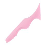 GALPADA Pochoir Maquillage Réutilisable en Silicone Rose, Applicateur Multifonction pour Eyeliner, Mascara et Rouge à Lèvres, Outil Aide Dessin Sourcils, Accessoire Beauté Pratique
