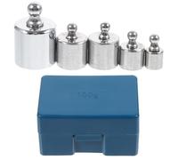 GALPADA Poids D'étalonnage de Balance Numérique 100g en Acier avec Pince Plastique, Précision M2 pour Usage Domestique et Industriel, Kit Calibrage Fiable