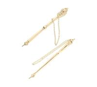 GALPADA Pointeur Biblique En Métal 2 Pièces Taille Compacte Outil De Lecture Portatif Pour Torah Lecture Rituelle Et Étude Adulte