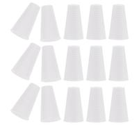 GALPADA Pompons en Cordon Plastique Blanc Lot de 15 pour Stores Vénitiens et Stores Verticaux Accessoires de Tirage pour Rideaux Intérieurs