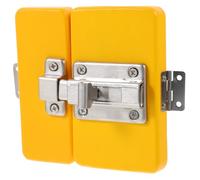 GALPADA Porte à Loquet Bois Montessori pour Tout Petits Accessoire DIY pour Planche Dactivités Éducative Développement Motricité et Sensorialité Jeu Dapprentissage Précoce pour Garçon