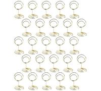 GALPADA Porte-Cartes de Table 25pcs en Fil d'acier Carbone 50mm pour Photos et Mémos, Support Pratique pour Bureau et Fête, Design Cœur Élégant
