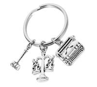 GALPADA Porte-clés Avocat Pendentif Décoratif, Breloque Balance de Justice, Présent Adapté aux Secrétaires et Notaires