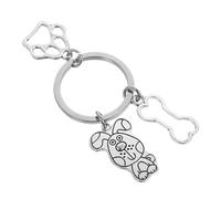 GALPADA Porte-clés Forme De Griffe De Chien Pendentif Alliage De Zinc Résistant à Usure Suspendu à Sacoche Portable pour Clé Adorable Et Joli