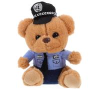GALPADA Porte-clés Mini Ours Décoratif en Alliage de Zinc et Coton PP