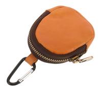 GALPADA Porte- Rond Mini Pochette Multifonctionnelle pour Étudiants pour De Écouteurs Et Petits Accessoires Couleur Camel