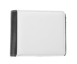 GALPADA Portefeuille à Transfert Thermique Vierge PU Porte-Billets et Cartes avec Fenêtre pour Carte Identité pour Projets DIY Personnalisés