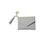 GALPADA Portefeuille De Poche Dames Porte-Monnaie Femme Portefeuille Porte-Monnaie Joli Porte-Monnaie en Cuir Sacs à Main à Franges pour Femmes Porte-Embrayage Manquer Gland Motif Litchi