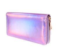 GALPADA Portefeuille Long Zippé pour Femme en PU Cuir, Pochette