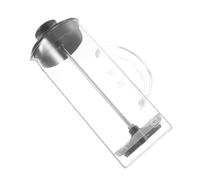 GALPADA Pot à Café Verre avec Mousseur Manuel Cafetière Piston Utilisation Facile pour Lait et Café Adapté Maison et Restauration