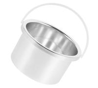 GALPADA Pot Chauffe-Cire en Alliage d'Aluminium 105 MM, Cuve Intérieure de Remplacement pour Machine à Cire, Pot à Fondre la Cire pour Épilation Professionnelle et Usage Salon