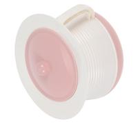 GALPADA Pot D’urine Portable en Plastique avec Couvercle Étanche, Petit Modèle Rose, Urinoir Pratique pour Personnes Âgées et Garçon et Filles, Bassin de Lit Léger et Facile à