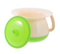 GALPADA Pot de Chambre Portable en Plastique avec Couvercle Urinoir pour Garçon et Filles Crachoir et Compact pour Voyages et Camping Seau à Urine Pratique Usage Unisexe
