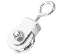 GALPADA Poulie de Inox avec Roulement à Billes Pivotante pour Câble et Système de Mouflage Industriel