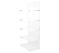 GALPADA Présentoir Mural à Lunettes en Acrylique Transparent 5 Niveaux pour Rangement Rapide sur Comptoirs de Vente au Détail et Petits Espaces Modernes