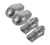 GALPADA Protection Romaine Garçon Fille Plastique Léger et Set de Protection Épaule et Bras pour Déguisement Chevalier Médiéval Cosplay