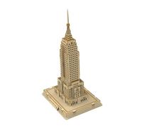 GALPADA Puzzle Bois Éducatif pour Garçon Fille et Adultes Modèle Gratte-Ciel Américain Jeu de Construction Manuel Cadeau Stem pour Garçons et Filles Activité Créative et Ludique