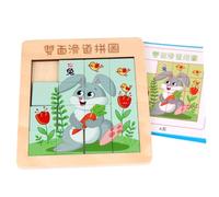 GALPADA Puzzle Bois pour Garçon Fille Jeu Éducatif à Glissière Manuelle de Construction pour Garçons et Filles Cadeau Sûr et pour Ans et Plus