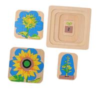 GALPADA Puzzle Éducatif Bois Multicouche Cartoon Jeu de Réflexion pour Garçon Fille Pédagogique pour Garçons et Filles Développement Cognitif et Relation Parent-garçon Fille