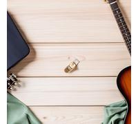 GALPADA Rabot à Pouce pour Violon en Laiton Mini Rabot à Main Lame de 18 MM Outil de Lutherie Précis pour Travail du Bois pour Façonnage de Pièces D’Instruments et Réparation Portable