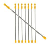 GALPADA Rallonge de Lance de Pulvérisation Télescopique en Acier Inoxydable pour Pulvérisateur de Jardin, Portée 45-80 Cm, Ensemble de 8 Pièces, Usage Polyvalent en Vergers et Fermes