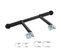 GALPADA Rallonge de Poignée pour Poussette en Plastique avec 3 Paires de Clips Extension de Guidon Réglable pour Poussette Canne Accessoire Portable pour Sorties en Famille et Voyages