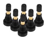 GALPADA Rallonges De Valve De Pneu Tubeless en Caoutchouc 6 Pièces pour Voiture Et Camionnette Haute Pression Utilisation Pratique Toute Saison