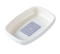 GALPADA Râpe à Main en Acier Inoxydable Cuisine, Outil Pratique et Facile à Utiliser, Râpe Réutilisable pour Gingembre et Ail, Accessoire Cuisine Blanc Compact