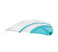 GALPADA Râteau De Jardin en Caoutchouc pour Le Nettoyage des Feuilles Râteau De Jardinage pour Pelouse Lourde Râteau D'Aménagement Paysager Râteau en Métal pour Feuilles Râteau À